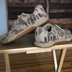 NoBull Mens Sand Camo Shoes